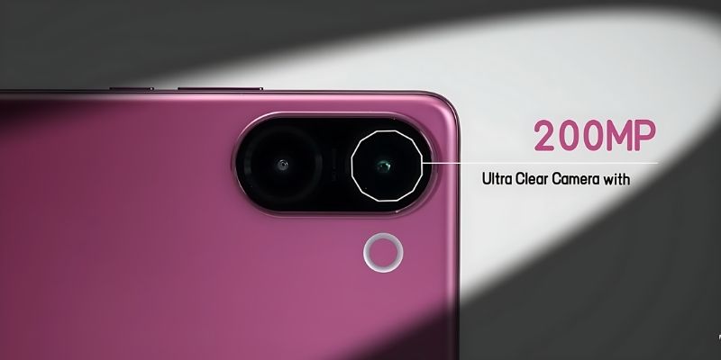 Vivo V60E 200MP main camera